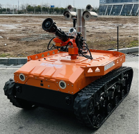 防爆消防滅火偵察機器人 （中型，第10代，360度云臺版本）