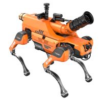 輔助滅火四足機(jī)器狗（第3代，消防水炮+自組網(wǎng)+雙向?qū)χv模塊+10種有毒有害氣體+智能伴隨+云端指揮平臺(tái)）