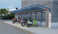電動車棚消防系統