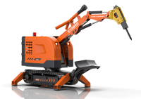 破拆機器人（音視頻傳輸、環(huán)境氣體探測+配備破碎錘、圓盤鋸、液壓剪、夾抓裝置等屬具，具有破拆、切割、剪切、抓取等功能）